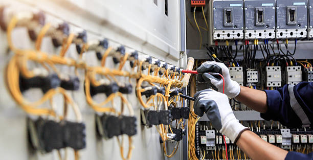 Professional Electrician technician working in Kinston, NC